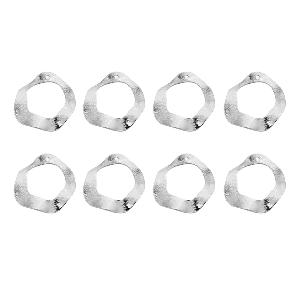 

10Pcs Copper Charm Pendants Simple Stylish DIY Earrings Making Accessories Jewelry Making Pendants for Necklace Bracelet