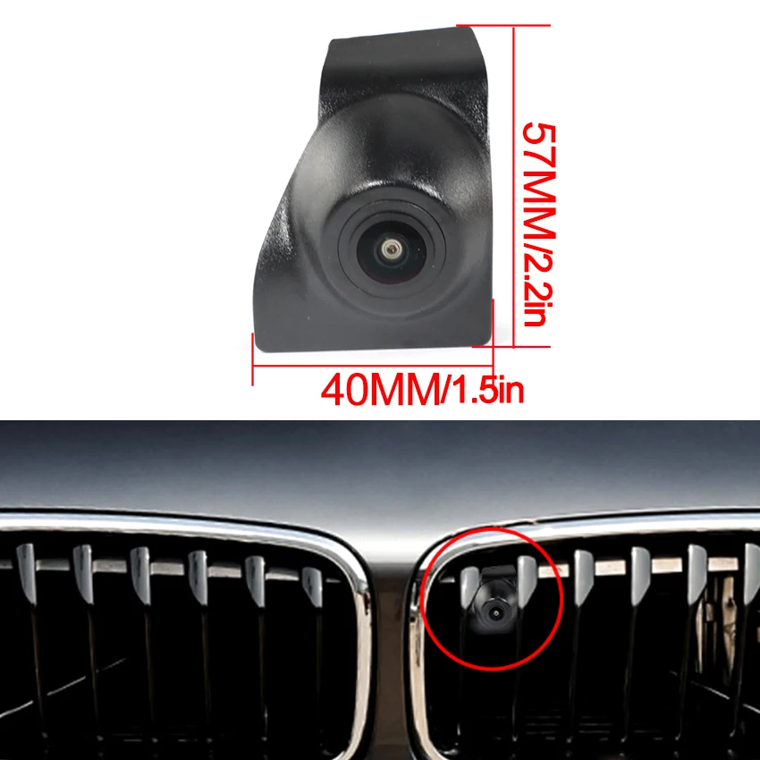 HD CCD Car Front View Parking Logo Camera Night Vision Positive Waterproof For BMW X2 F39 2017 2018 2019 2020