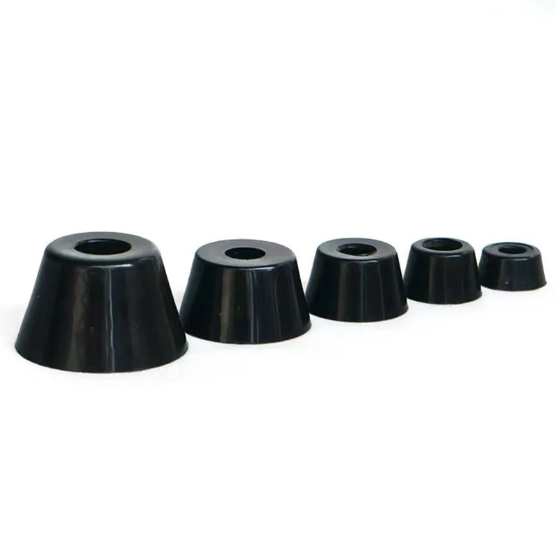 Eco-Friendly Rubber Speaker Isolation Feet with Gaskets, Shock Absorbing Anti-Slip Moisture Proof Spikes for Amplifier Audio