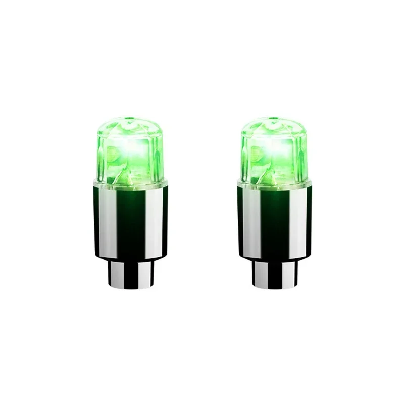 2/4/8 Stück Bunte LED-Radventillichter Motorrad Auto Radventilkappen Universelle Staubdichte Fahrradventilabdeckung