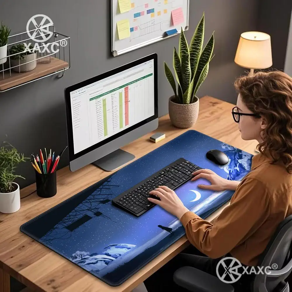 Starry Sky XAXC Mouse Pad large keyboard mouse desk pad non-slip rubber gaming mouse pad laptop mouse carpet