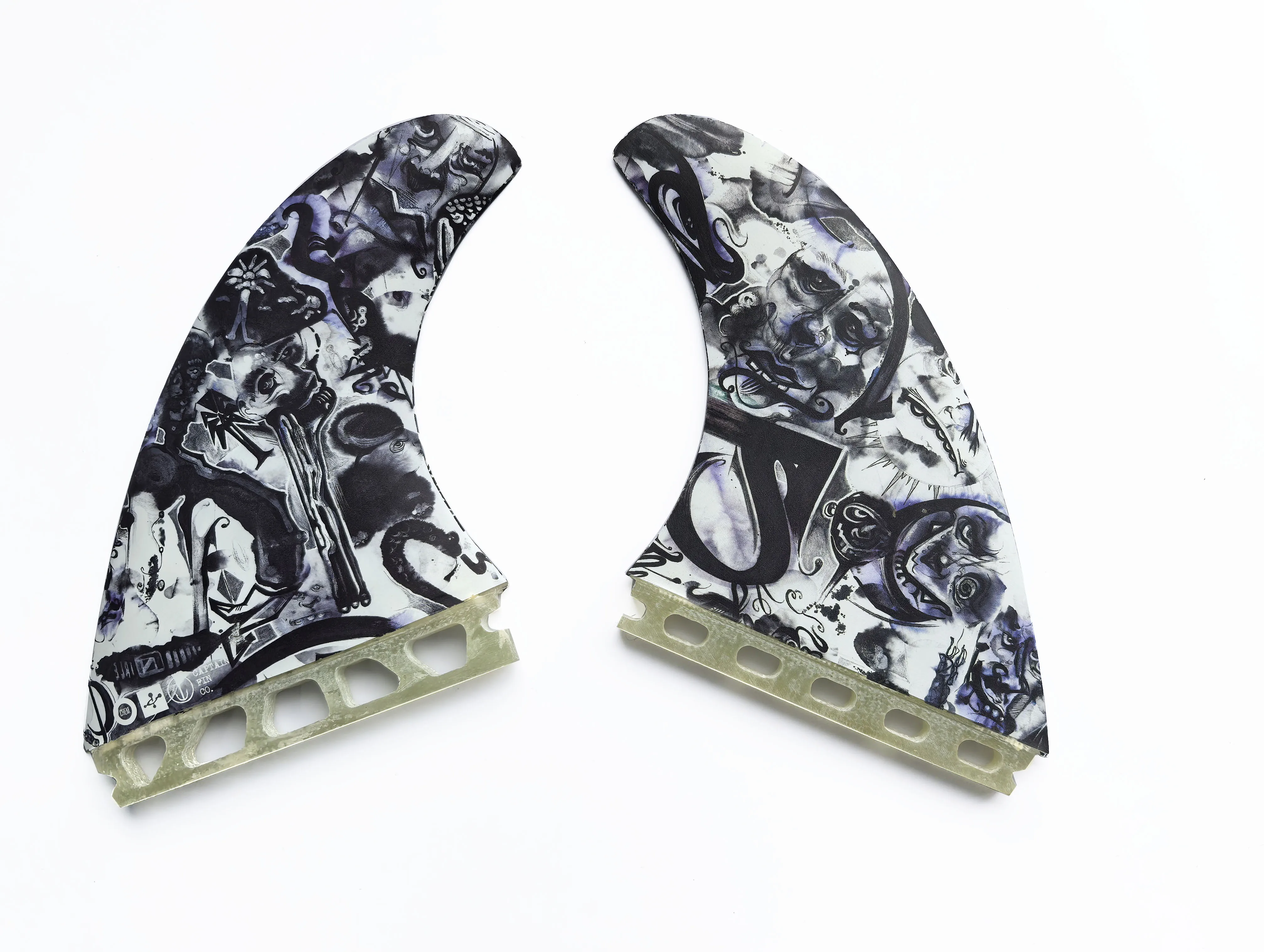 FUTUER G5 새로운 서핑 보드 핀 3 개/대 블랙 쿨 서핑 보드 핀 패들 보드 핀 좋은 품질 서핑 액세서리