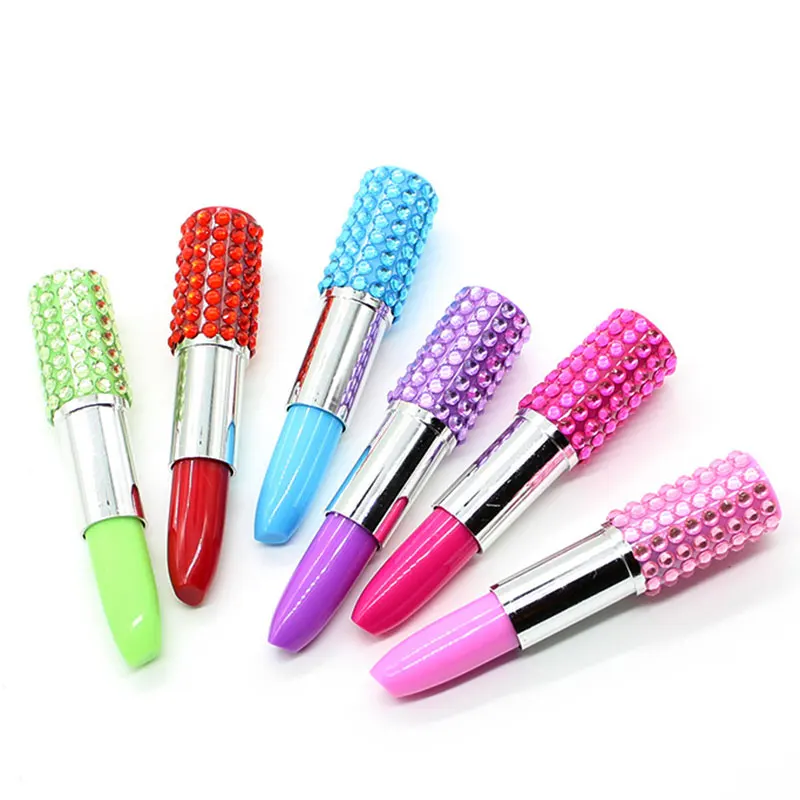 48本のボールペンシミュレーションモデリングリップスティックペン文房具学校オフィス書き込みボールペン