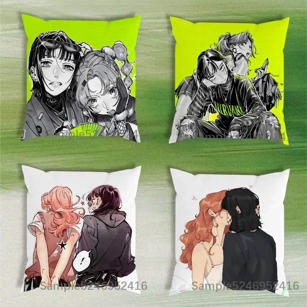 

Mitsuki Aya Tgswiiwagaa Pillow Case Cover Square Sofa With For Pattern Comfortable Cushion suitable Of Room
