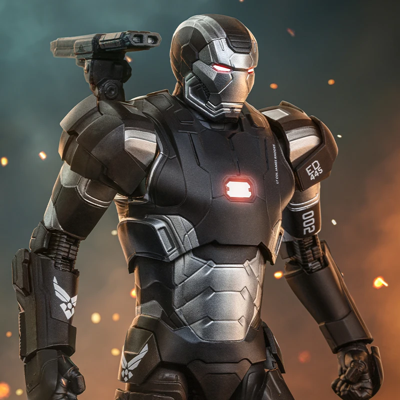 Zhongdong Marvel War Machine Mk2 Action Figure Collectible Model Movable Joints Desktop Display Gift For Adult Marvel Fans - view 4