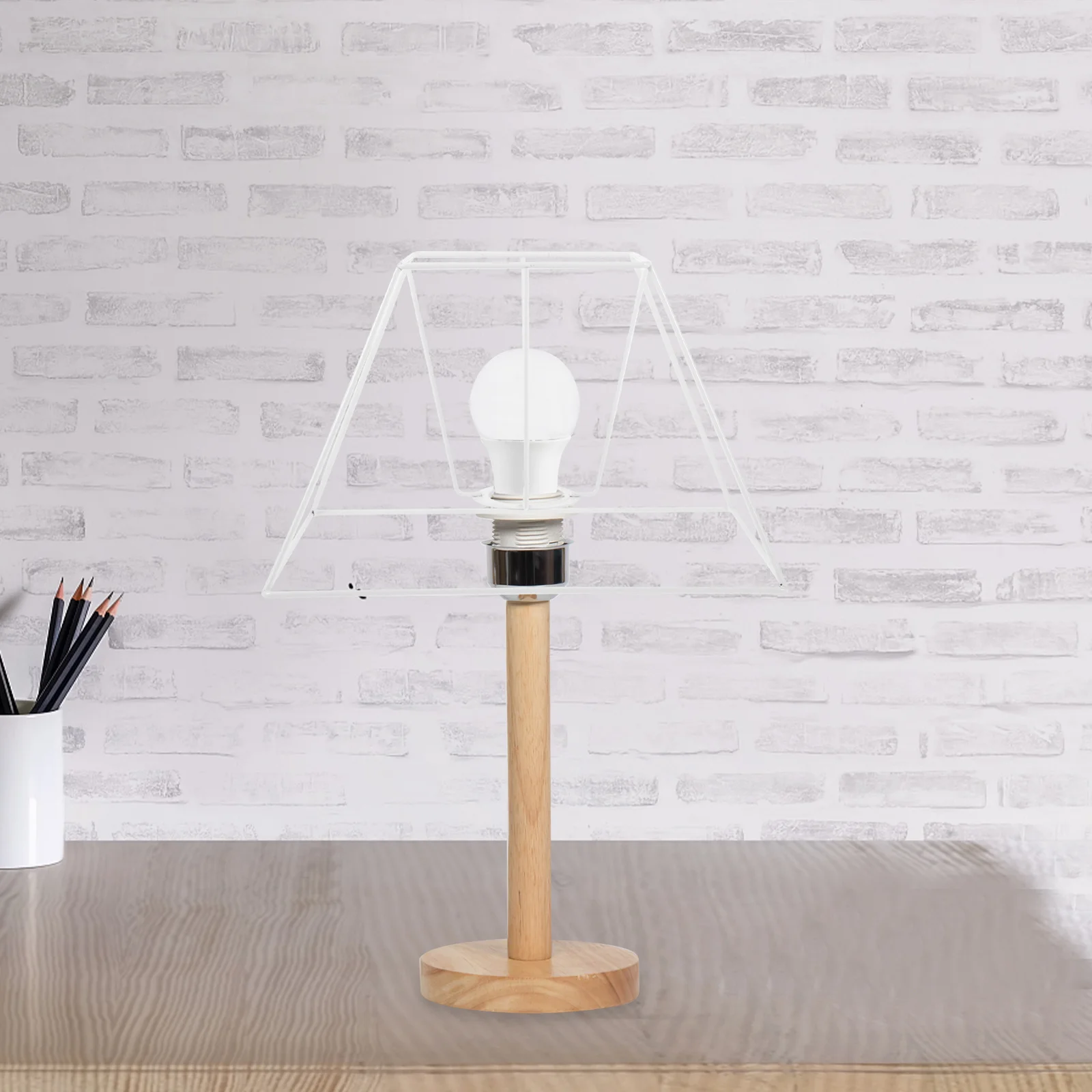 

Железный кронштейн для абажура Рамка для абажура настольной лампы Diy Металлический кольцевой держатель для настольных светильников Защитный абажур Проволочный светильник