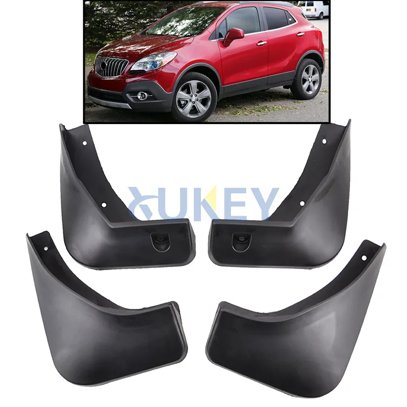 4X mudflap mudguard splash guard for Buick Encore Opel Vauxhall Mokka X 2013 - 2022 2014 2015 2016 2017 2018 2019 2020 2021 2022