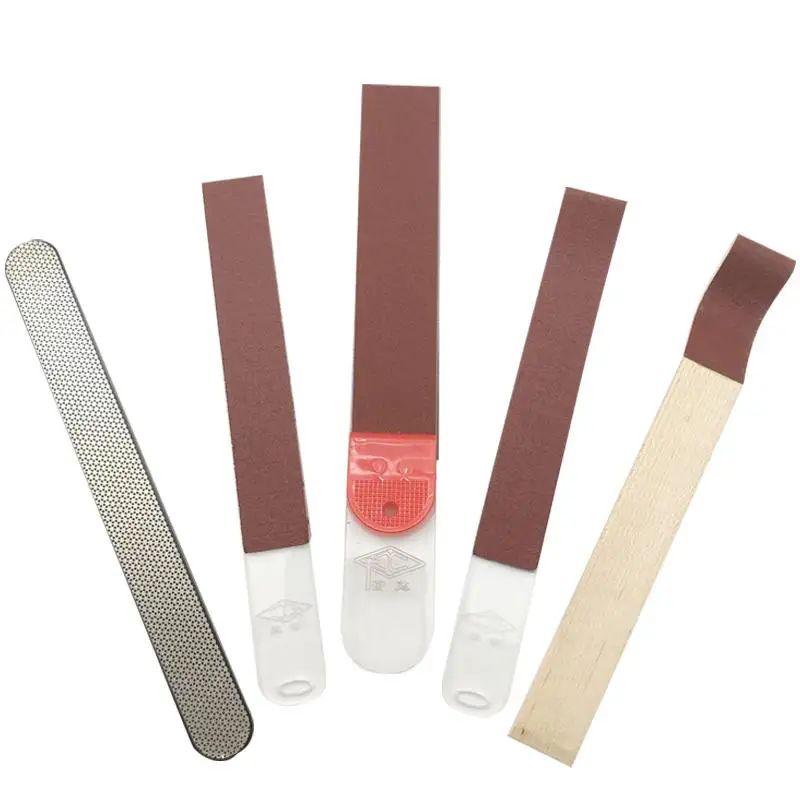 HUATOOLPiano Tuning Repair Tool Taro Head Sanding Board String Refurbished Sandpaper Head Tuning Tool for Musical Instruments