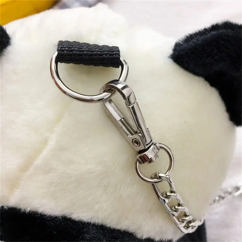 Stuffed Animals Plush Shoulder Bag Plush Toy Cute Cartoon Crossbody Bag Schoolbags Warm Fluffy Plush Panda Bag Coin Purse