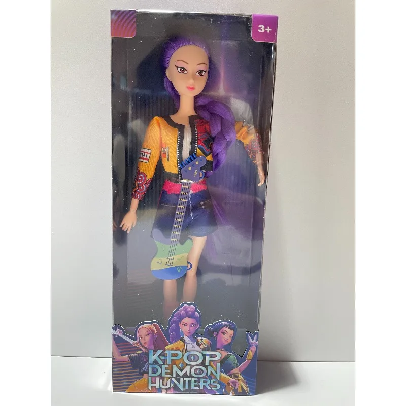 Vendita calda Kpop Demon Hunters Figure di cartoni animati Bambola in vinile Rumi Mira zoey Personaggi affascinanti progettano i migliori regali per i bambini Brithday