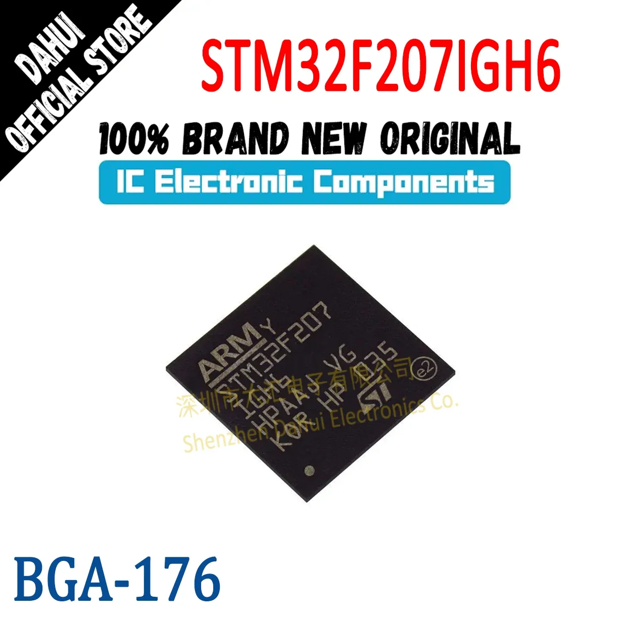 

STM32F207IGH6 UFBGA-176 IC Chip Microcontroller Chip New Original