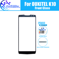 OUKITEL K10 Front Glass Screen Lens 100% New Front Touch Screen Glass Outer Lens for OUKITEL K10 +Tools