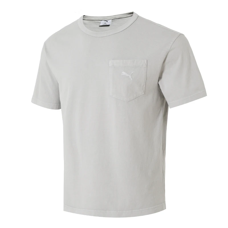 

Puma Boundless Moves Pocket Tee Sst Shirt Round Neck Loose Breathable Men's Daily Casual Top Running Fitness Half-Sleeved Short-Sleeved 633135-71