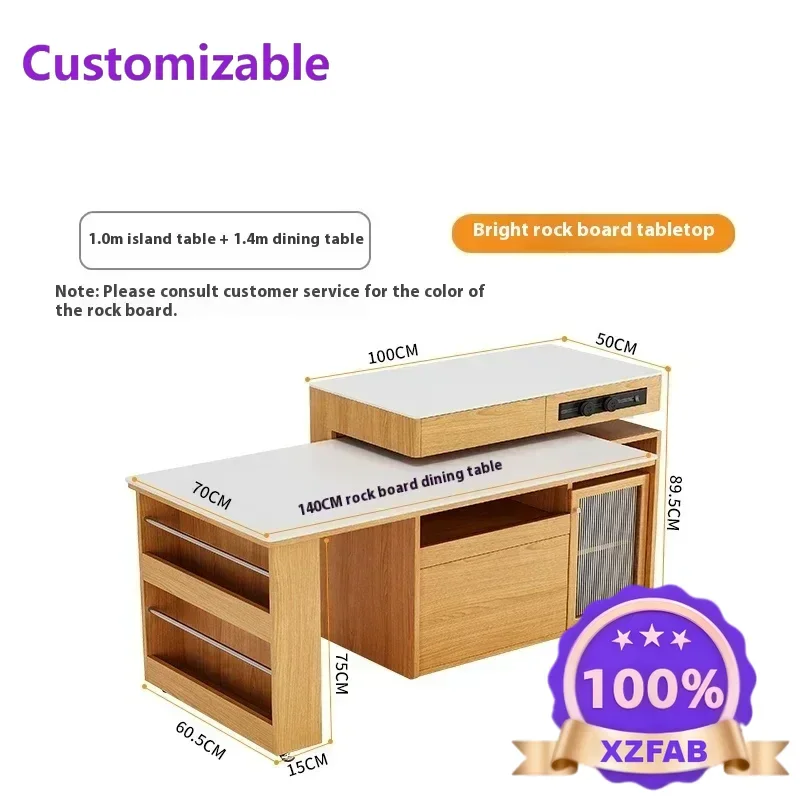 Factory Direct 2026 Table Wheels Socket Organizer Kitchen Extensible Dining Tables 4 Chairs Set Island Mesa Comedor Furniture