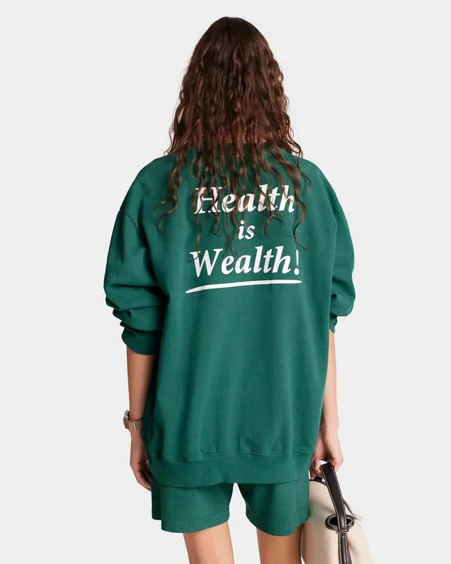 

American light luxury crewneck sweatshirt, pure cotton high-quality men's and women's sweatshirts, warm training clothes