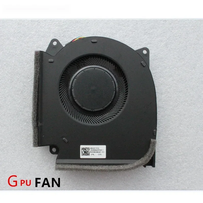 New Original laptop CPU cooling fan for Asus ROG Strix 2021 G15 g513q g513qr Ryzen 9 5900hx Nvidia GeForce RTX 3070 GPU 12V 1A