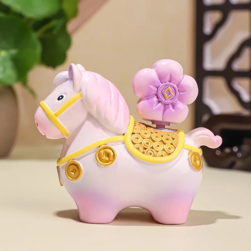 Little Horse Fu Fu Spinning Fun Fun Decorative Item Desktop Creative Decorative Item Student Gift Zodiac Decorative Item Temple