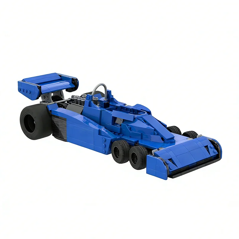 

808PCS MOC Creative Model Tyrrell P34 Building Block DIY Idea Assembly Display Gift Collectible Decoration Collection Building