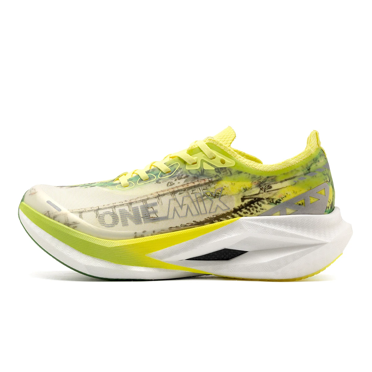 ONEMIX Professional Marathon Racing Running Training Shoes Men Full-length Shock Absorption Sports Carbon Plate Walking Sneakers