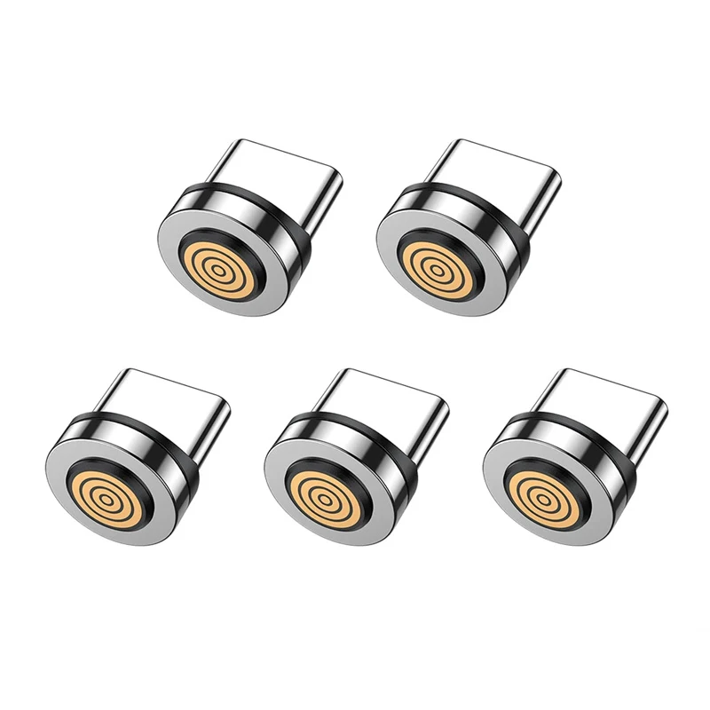 7pin Magnetic Tips for Magnetic Cable Type-C Magnet Replacement Part Fast Charging Magnet Adapter Tips for Smart Phone