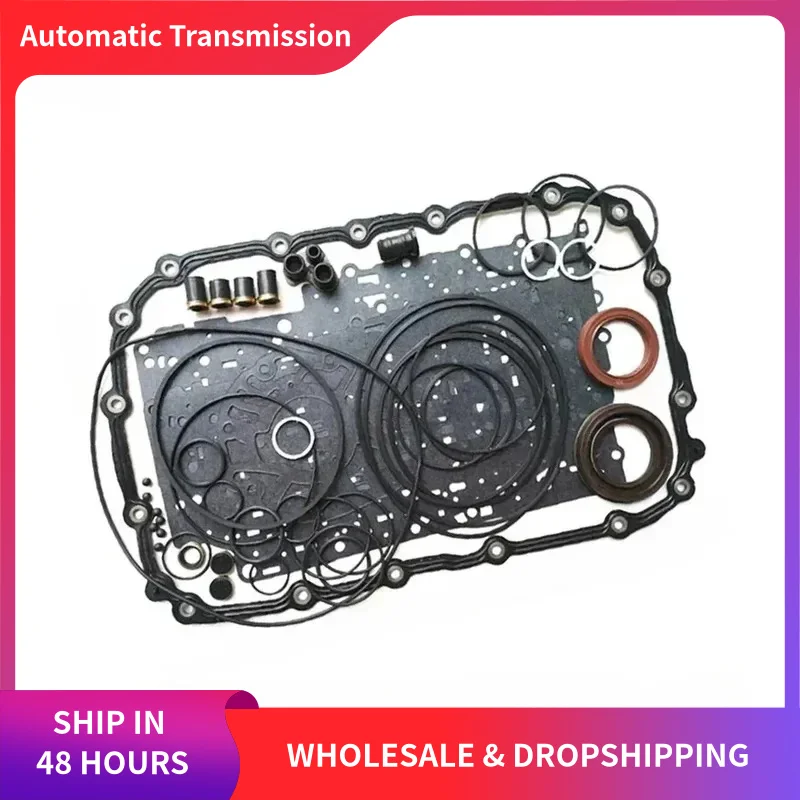 

For BMW Cadillac New 6L45E 6L50E 6L45R GA6L45R Auto Transmission Overhaul Kit Repair Seal Gasket Kit Fit 6L45 6L50