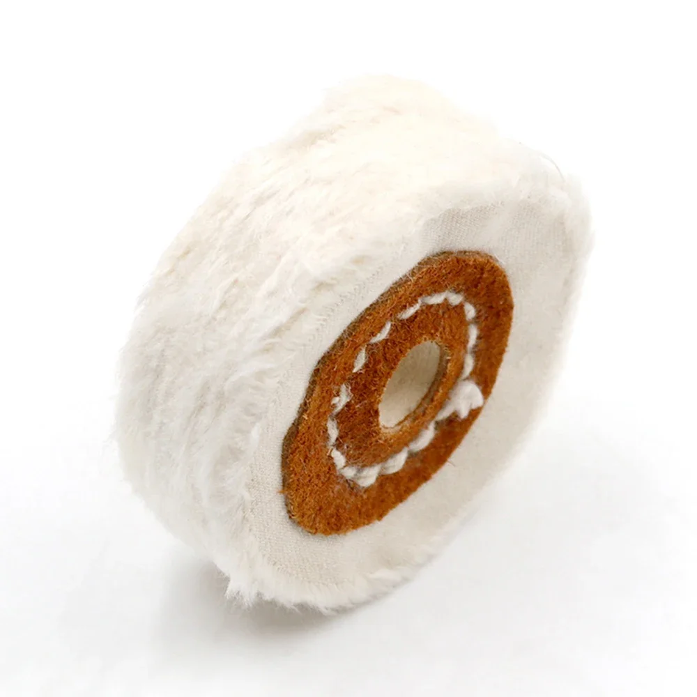 Polishing White Cloth Wheel Metal Jewelry Stainless Steel Surface Polishing Pure Cotton Cloth High Toughness