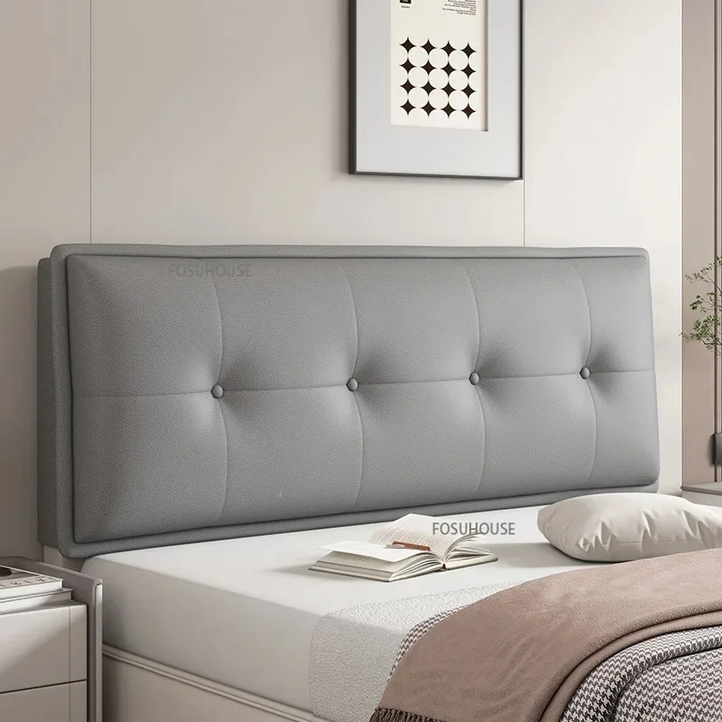 Soft Backrest Headboards Technology Cloth Washable Backrest Pad Simple Self-adhesive Headboard for Double Bed Without Headboard