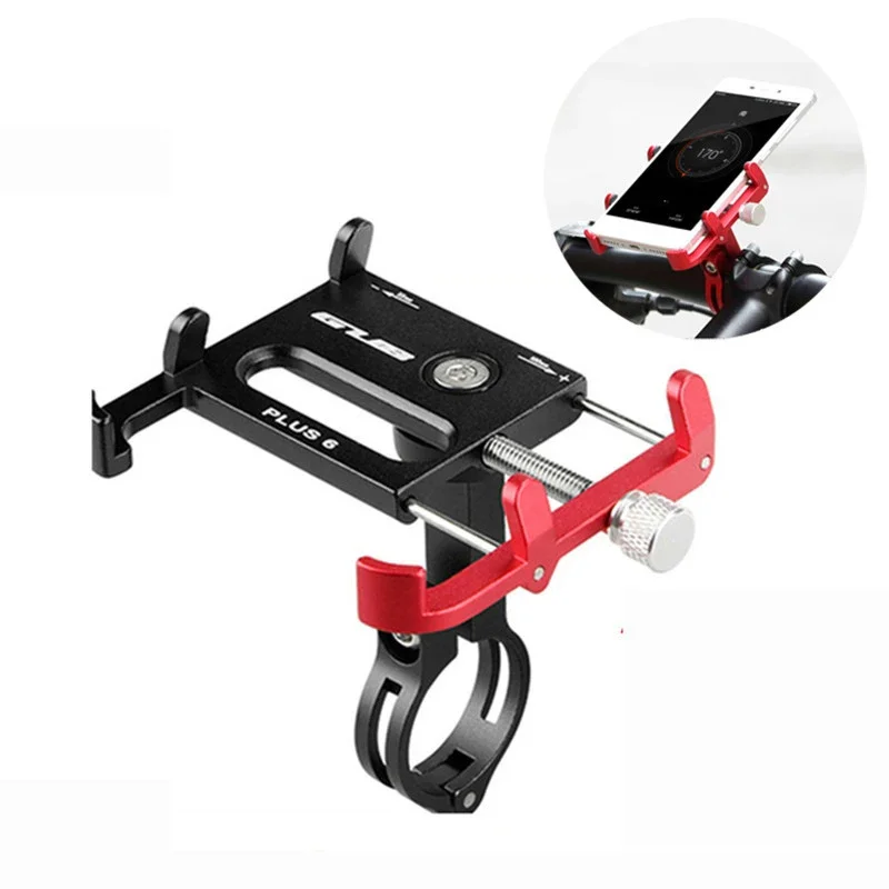 

Cauklo алюминиевый мотоциклетный держатель для телефона для iPhone, регулируемый универсальный велосипедный мобильный телефон, GPS-крепление, зажим на руль, подставка