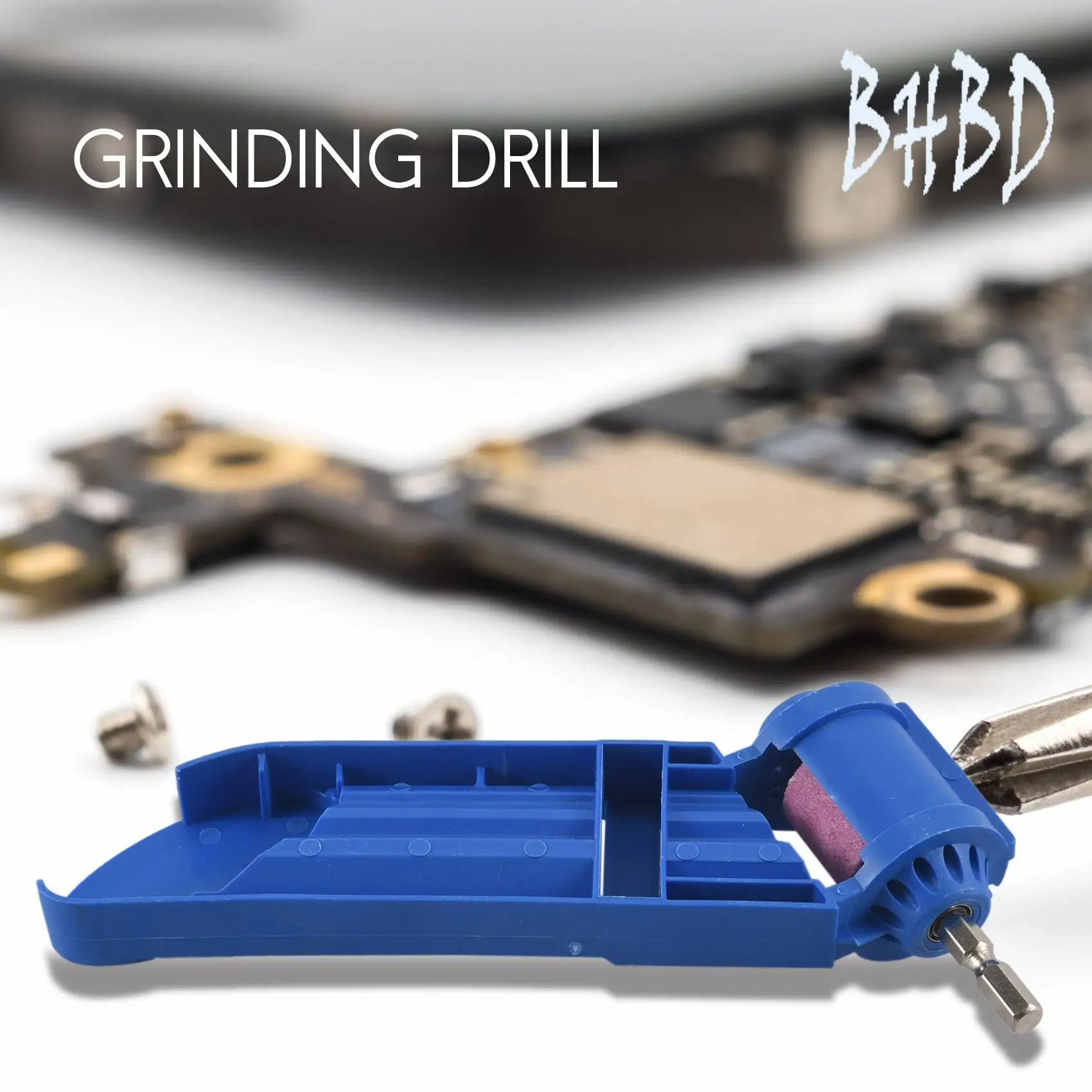 

BHBD-2-12,5 мм точилка для сверл портативный корундовый шлифовальный круг инструмент корундовая устойчивая дрель полировальная шлифовальная машина инструмент