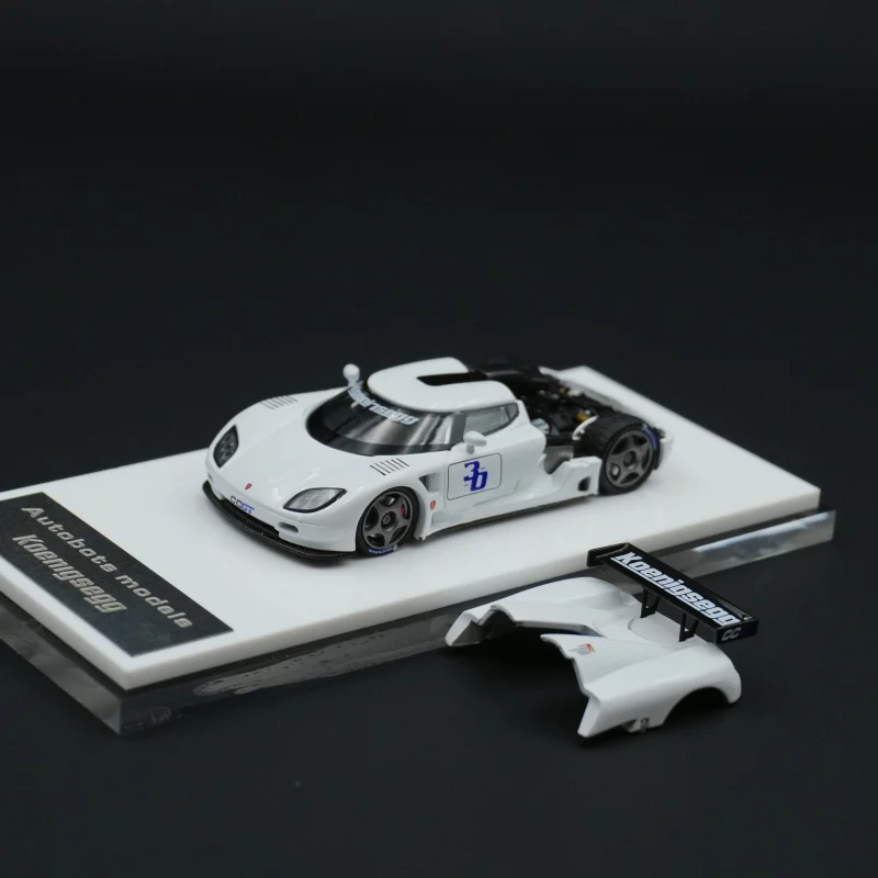 Autobots em estoque 1:64 ccgt hypercar capô que pode ser aberto diecast diorama modelo de carro coleção brinquedos