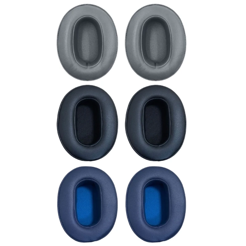 Soft Protein Leather Ear Pads Ear Cups for WHXB900N Earphone Highly Density Foam Ear Pads Ear Cushions Drop shipping