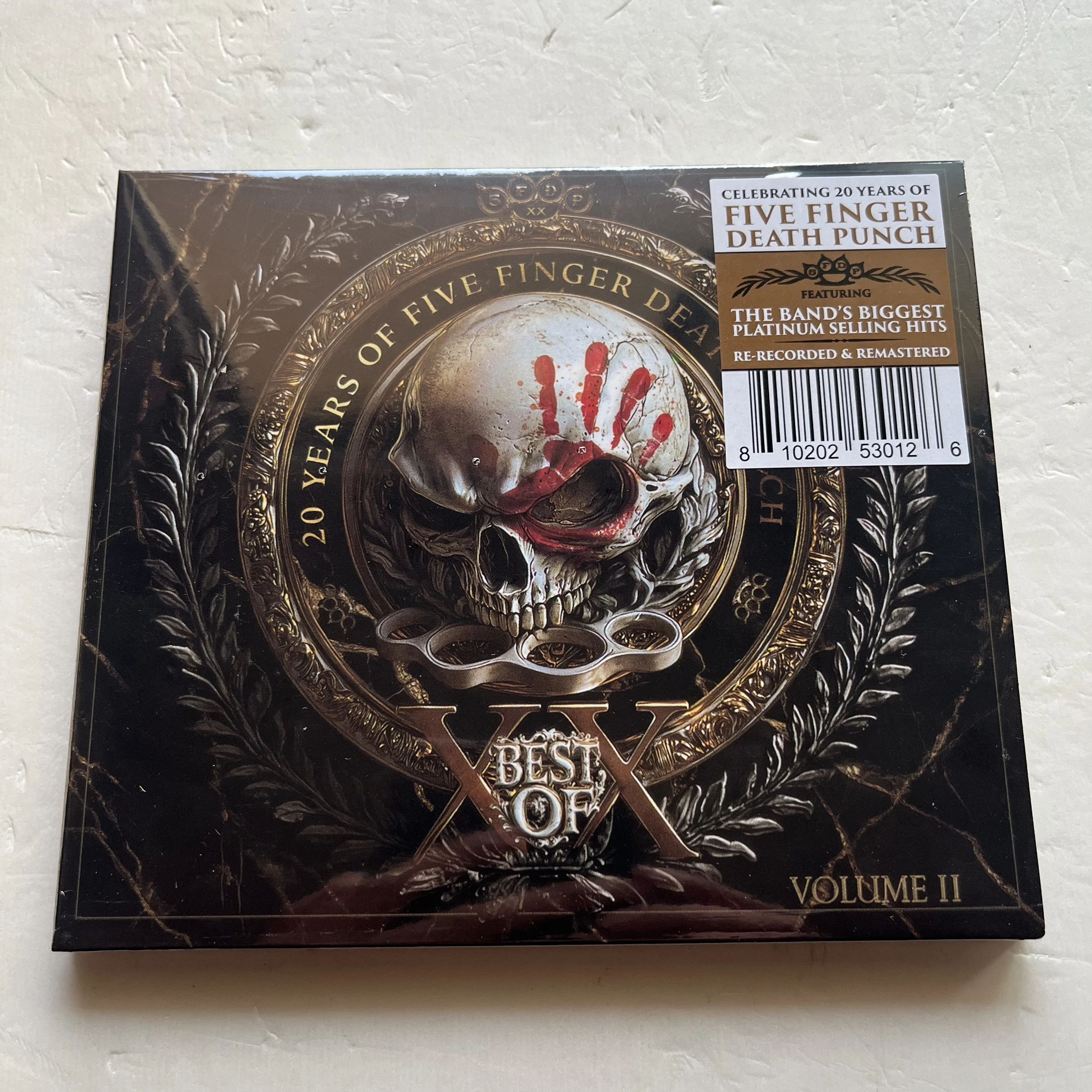 

Rock Five Finger Death Punch Zoltan Bathory Music CD BEST OF Album Battle Born Music Record Cosplay Walkman Car Soundtracks Box