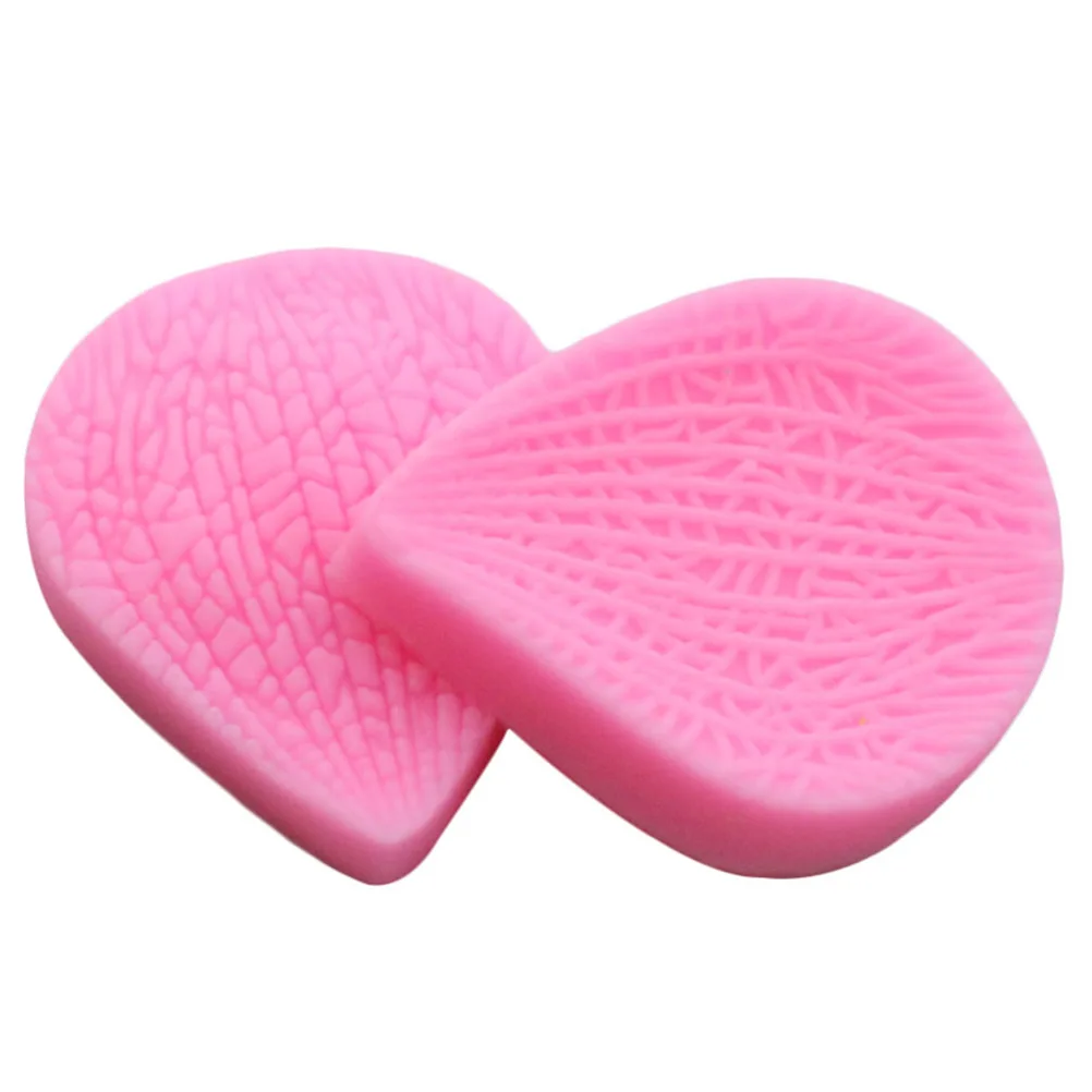 

2pcs 3D Petal Silicone Fondant Molds Chocolate Baking Decorative Molds Reusable Food Grade Heat Resistant -40 To 230 Celsius