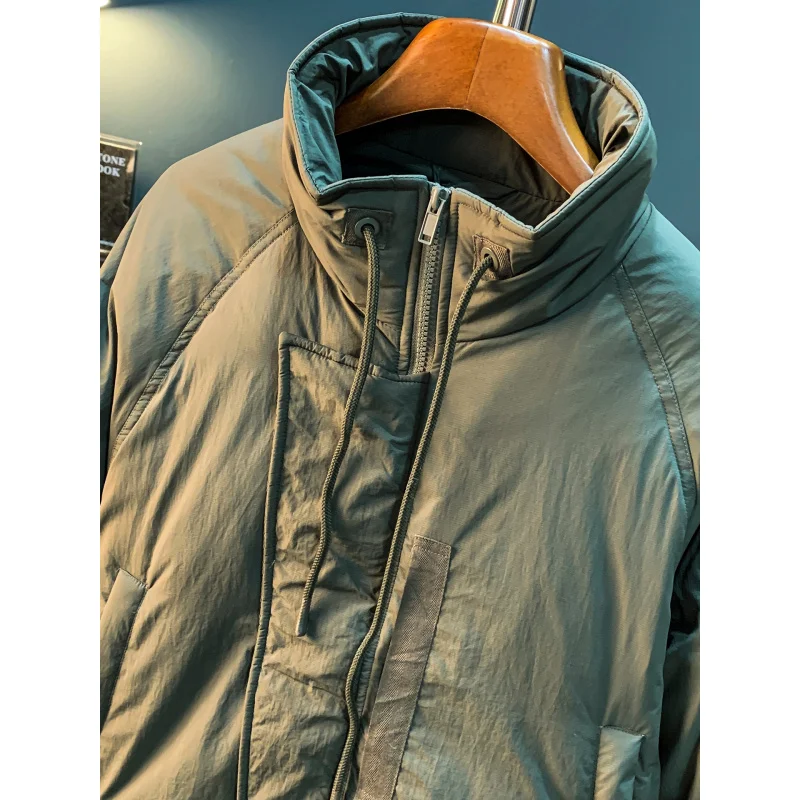 

Winter down jacket trend casual men's warm and cold resistant men's clothing 2025 new thick duck down cold resistant clothing