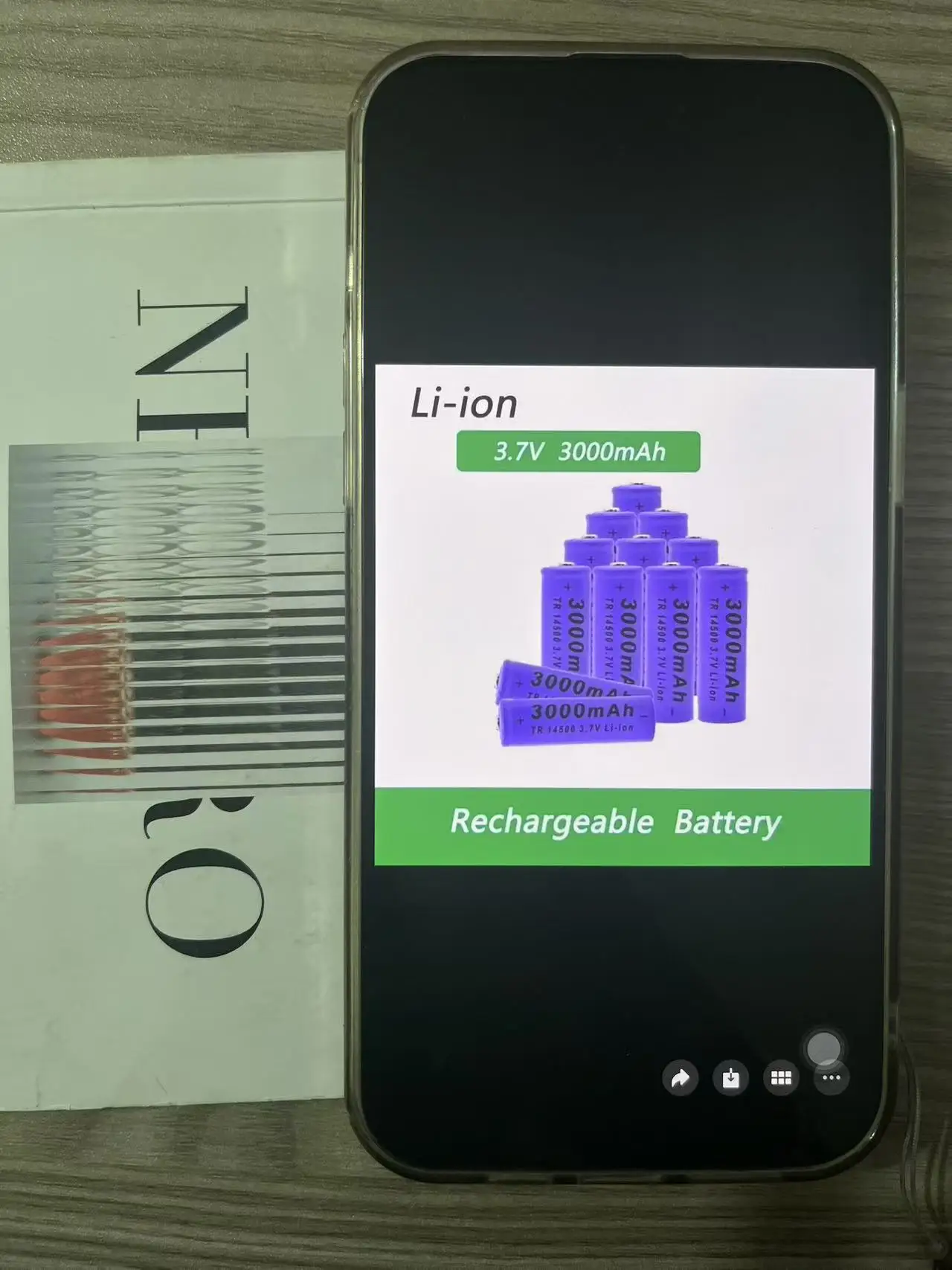 

14500 3.7V 3000mAh Lithium Battery Rechargeable Batteries Can Welding Nickel Sheet Bateria For Torch LED Flashlight Toy