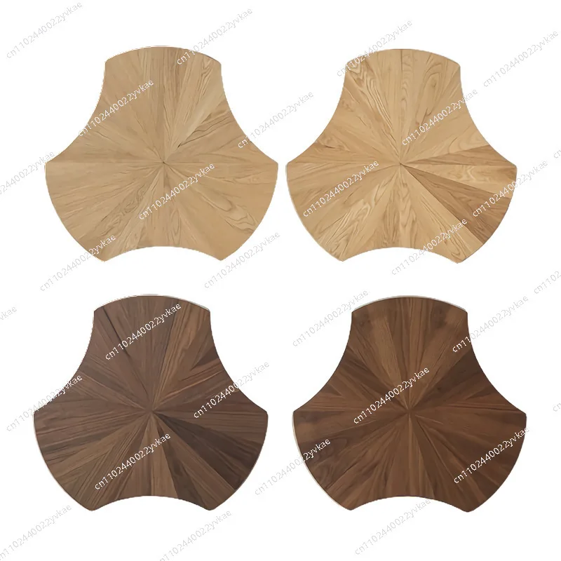 

Solid wood special-shaped parquet floor, large lotus leaf series, all-birch base material floor heating, household maternal and