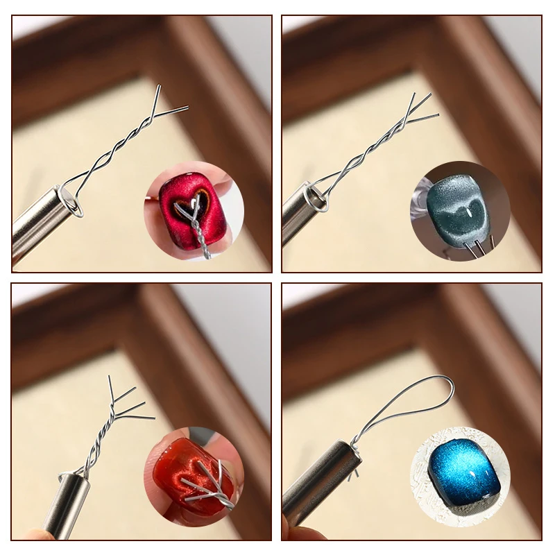 LILYCUTE Love Cat طلاء جل مغناطيسي شعبي أظافر جل مغناطيسية مع أداة مغناطيسية لإنشاء شكل قلب على مستلزمات الأظافر