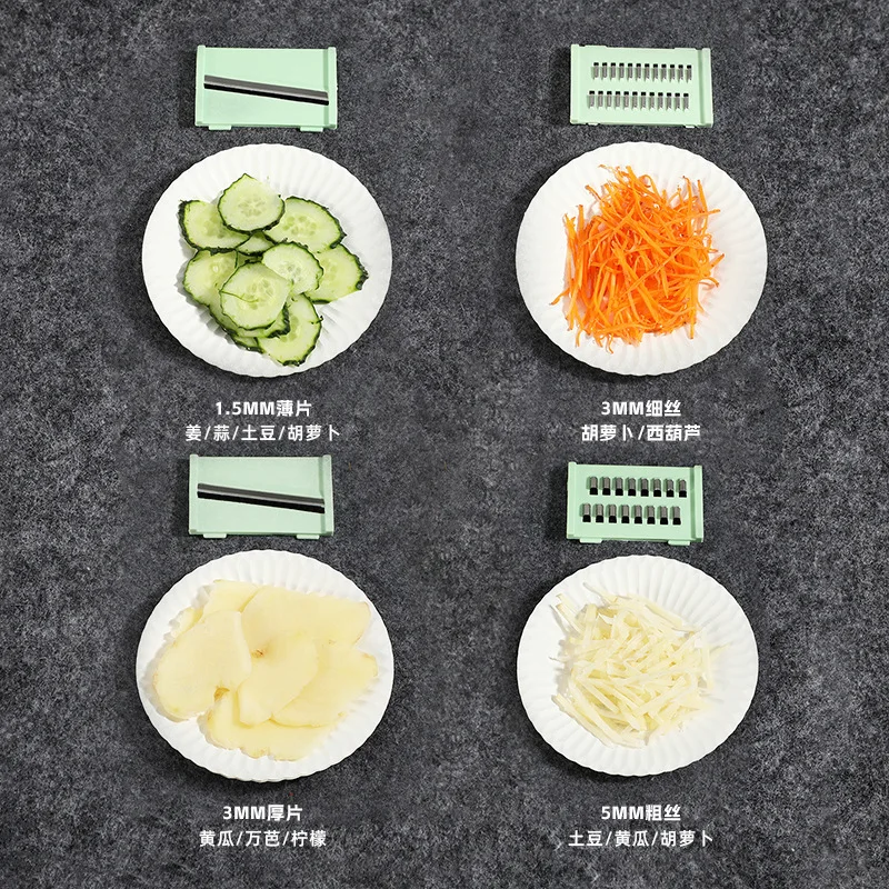 Multifunctional Kitchen Vegetable Cutter Potato Slicer Grater Household Hand Guards Grater Kitchen Tools Kitchen Dicer Cut