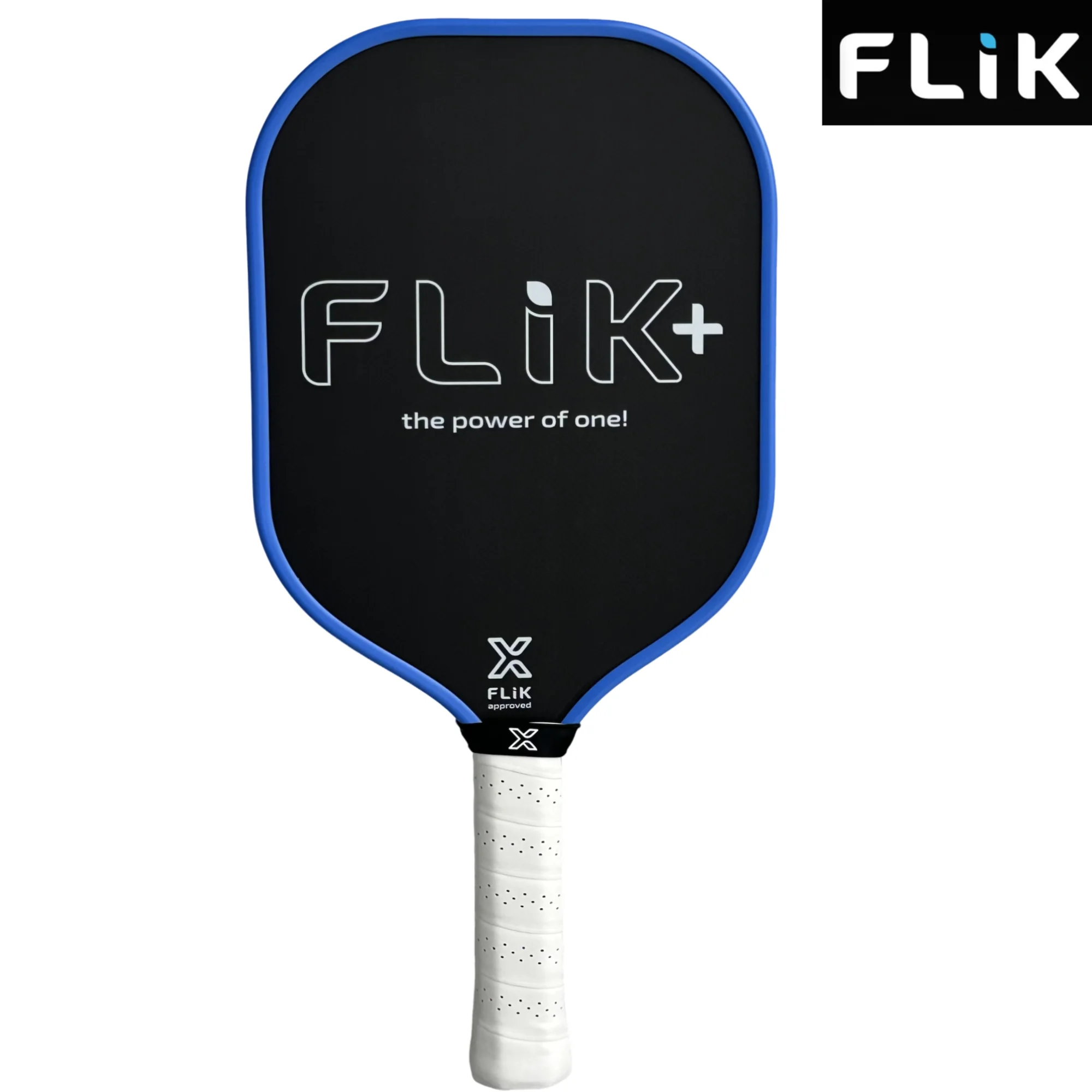 

FLIK+ T700 Лопатка для пиклбола из углеродного волокна, текстурированная поверхность, полимерный силовой сердечник 14 мм, широкая форма корпуса, сбалансированное питание и управление