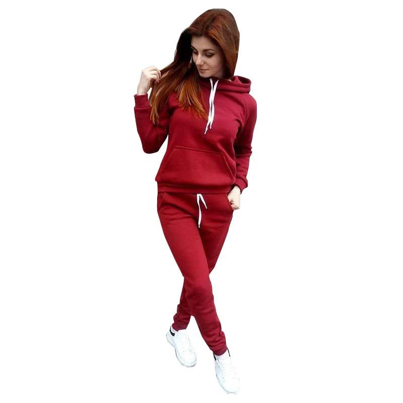 Sports and Leisure Suit Women's Autumn New Loose Fashion Fried Street Short Cardigan Slim Sweater Two-Piece Suit