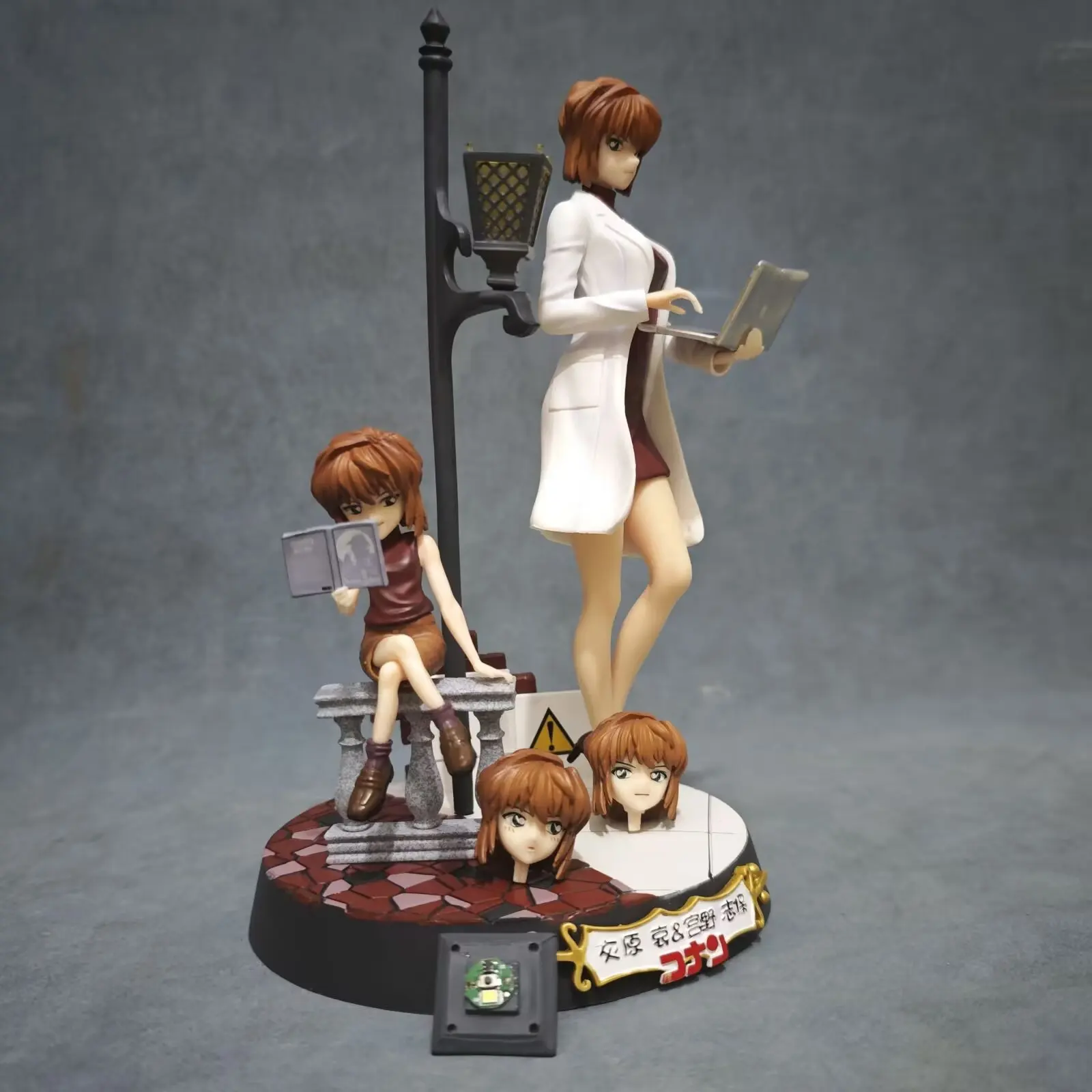 أنيمي المحقق كونان كودو شينيتشي الشكل جيمي كودو حالة مغلقة شخصيات كرتونية تمثال بولي كلوريد الفينيل تمثال نموذج جمع لعبة الهدايا