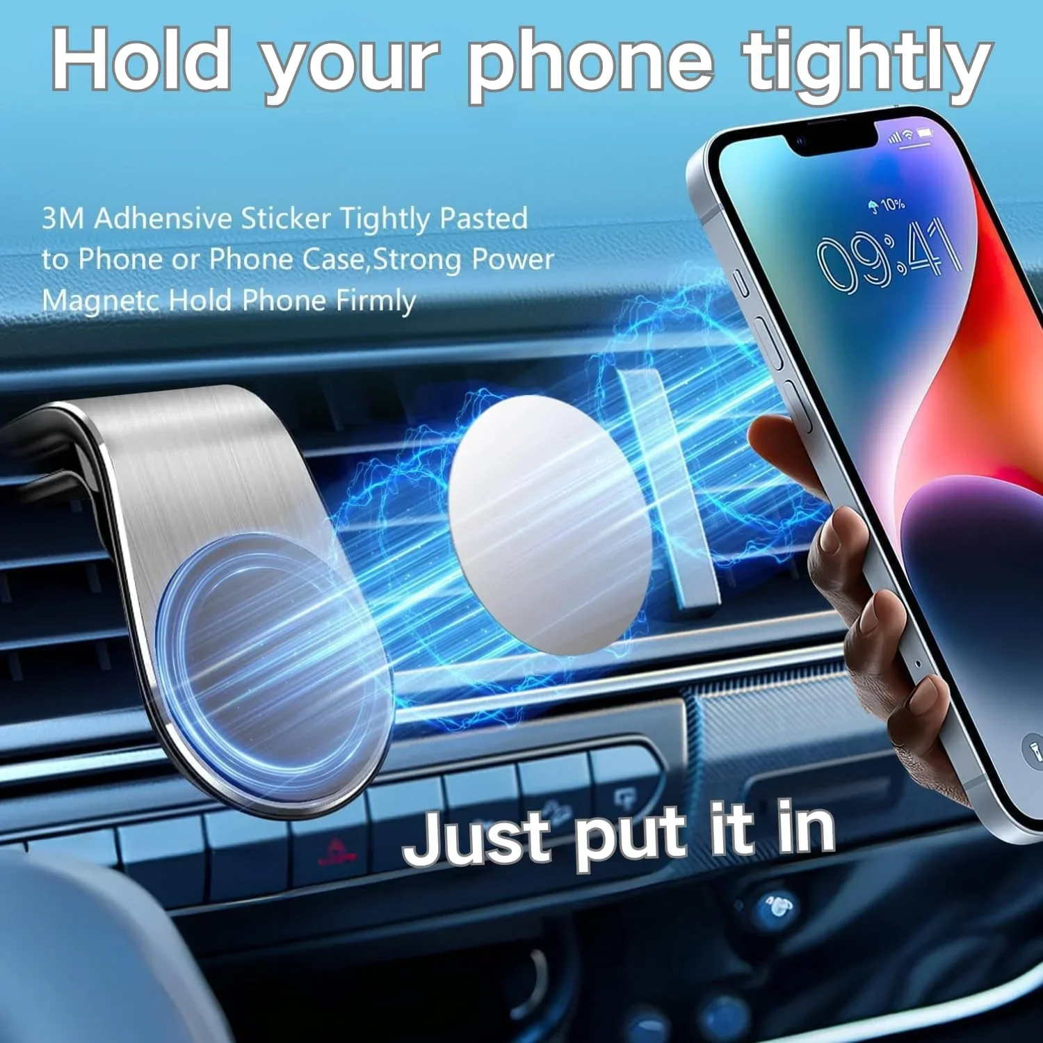 Magnetic Car Phone … - image