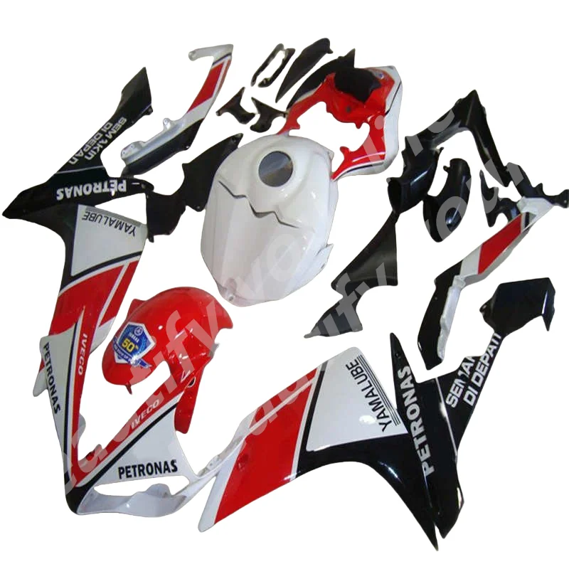 Injection Mold New ABS Fairings Kit Fit for YAMAHA YZF-R1 2007 2008 07 08 R1 Bodywork Set red black  white YZF-R1 2007 2008