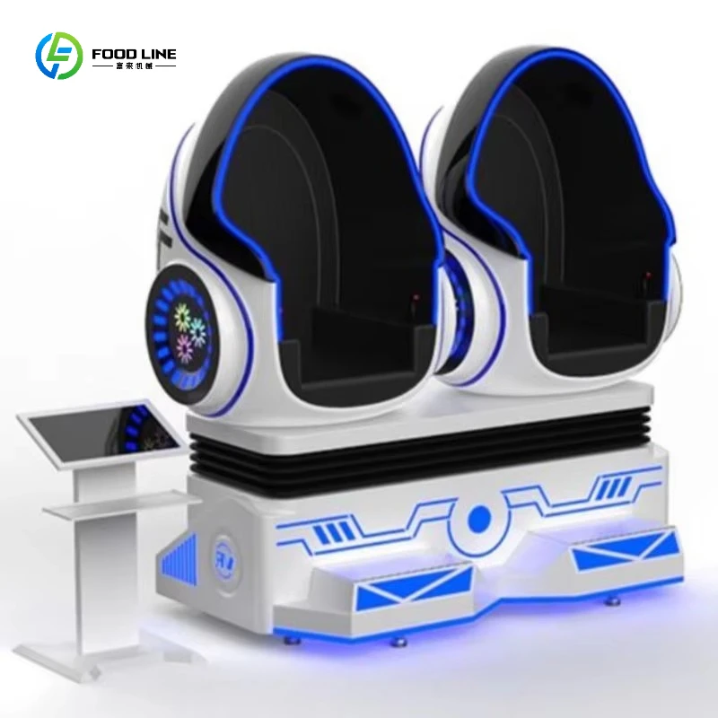 FL Wholesale VR Cinema Egg Chair 9d Virtual Reality for the Gallery VR Game Center Egg Chair Virtual Reality Simulator Custom