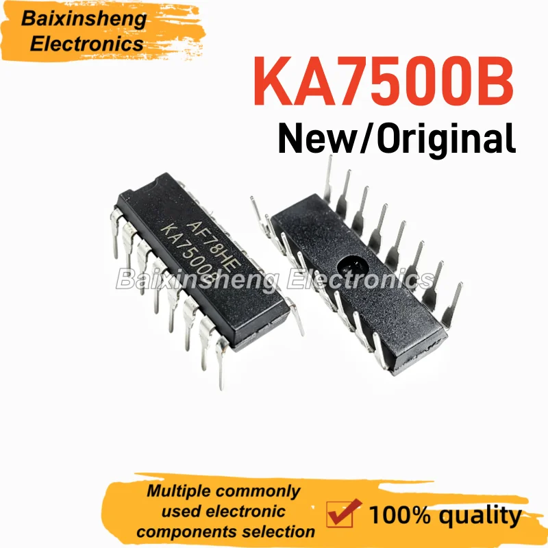 10PCS Domestic/original KA7500B direct insertion DIP-16 KA7500 PMW controller switch power chip