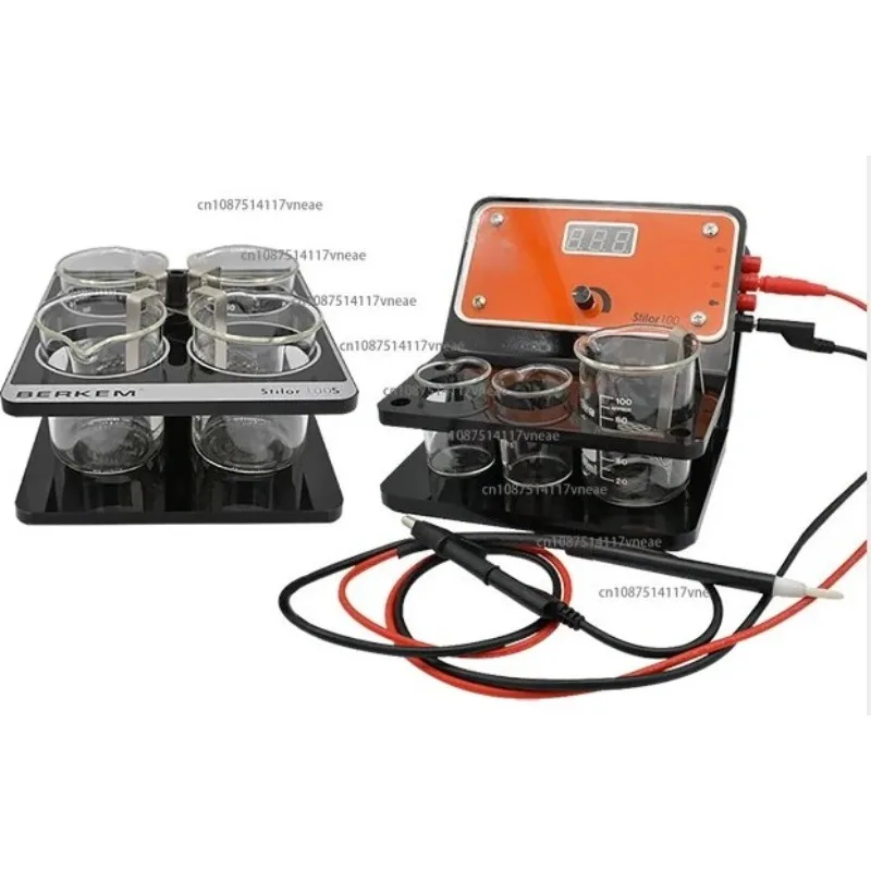 Hot Sale Max Output Voltage 13.0V Current 3.0 a Electricity Consumption 65 VA Electroplating Machine Set Include 3 Beakers