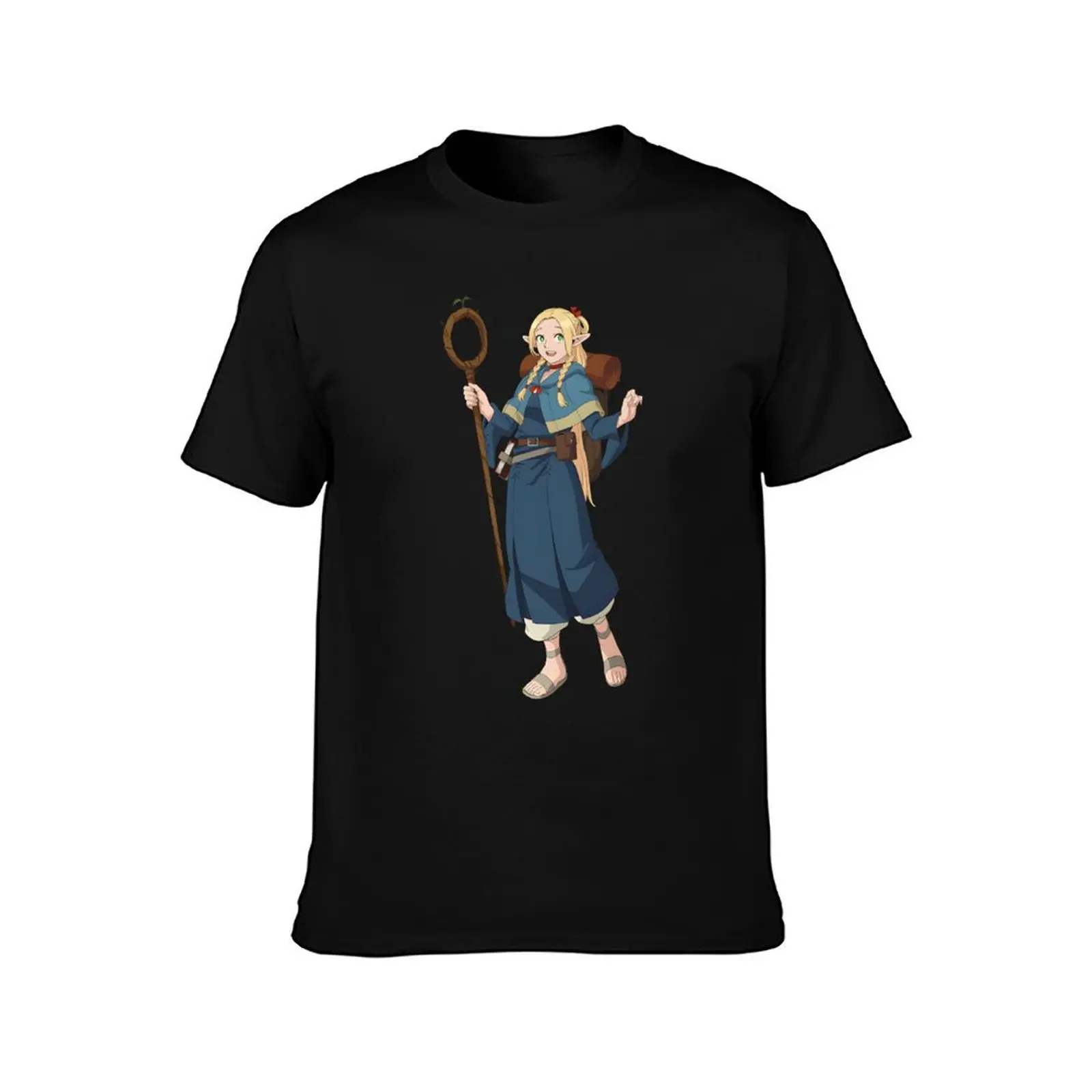 Delicious in Dungeon - Dungeon Marcille T-Shirt Independence Day Short Sleeve T-Shirt