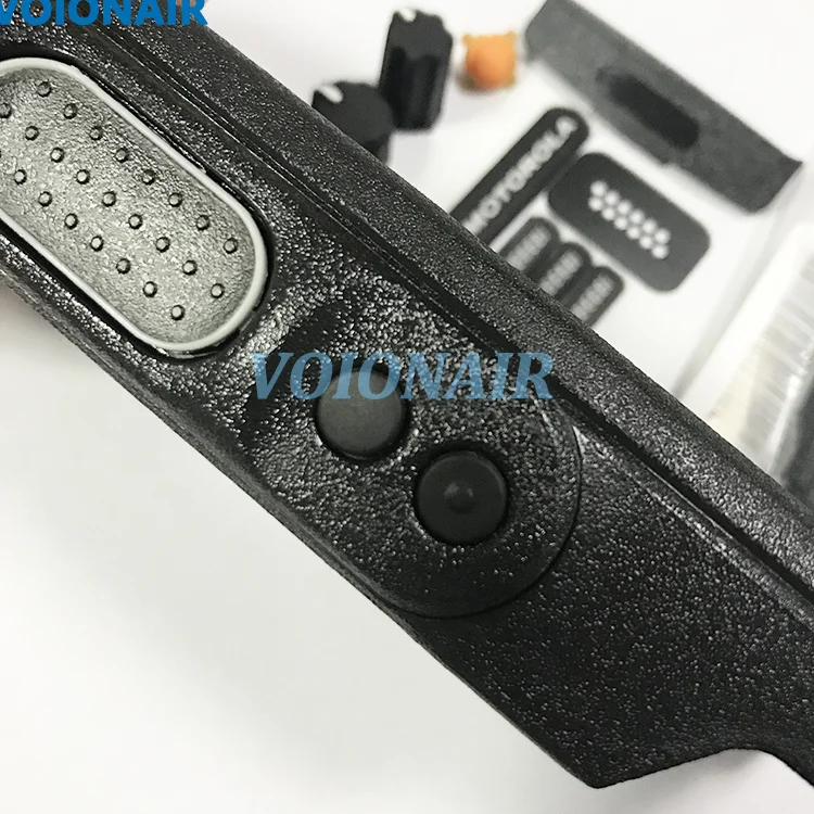 VOIONAIR Handheld Radio Full Keypad Front Housing Cover Case Kit for Motorola DP4800e GP338D+ Radio