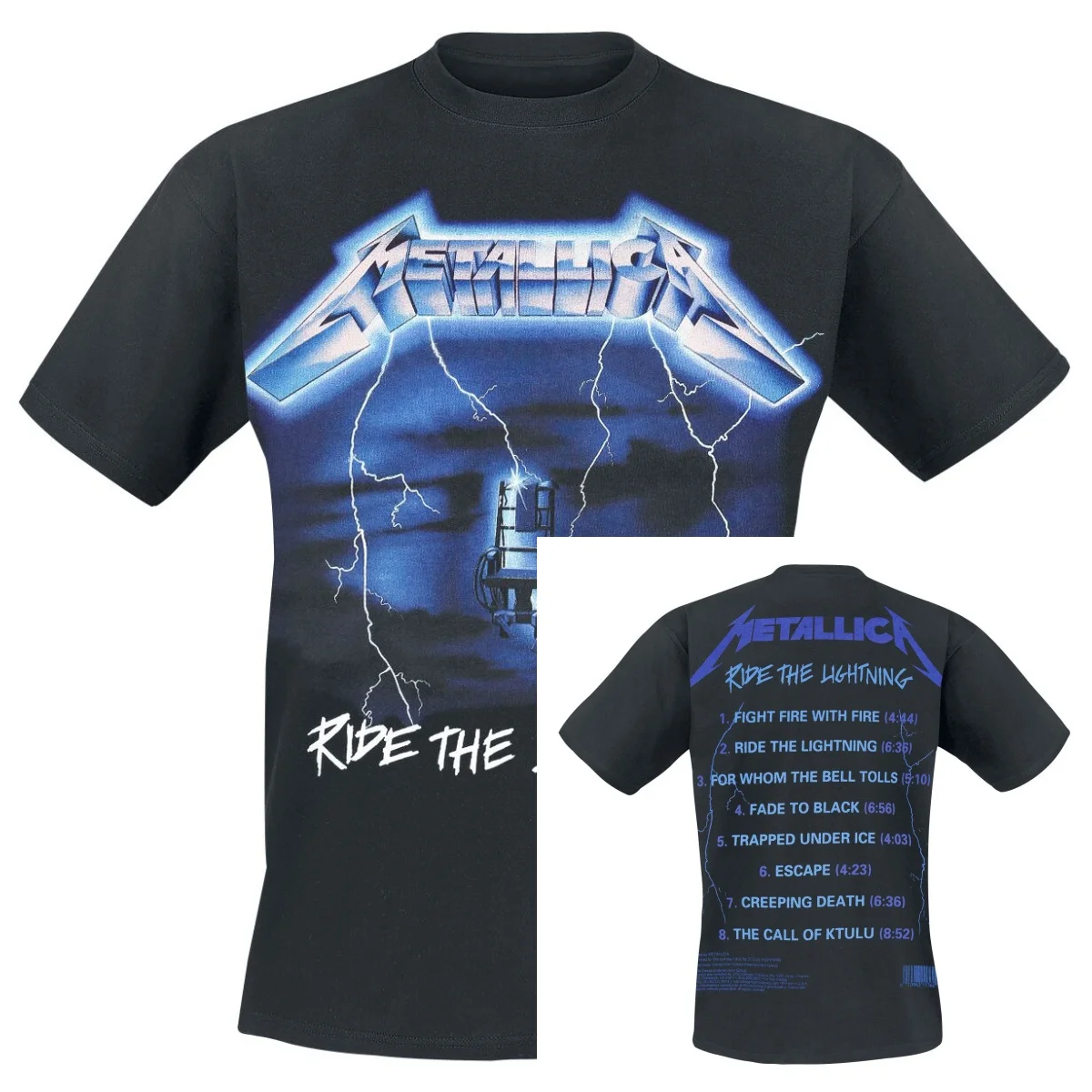 T-shirt unisexe en coton à motif Metallica, collection été 2026, manches courtes, style décontracté de luxe, hauts vintage tendance