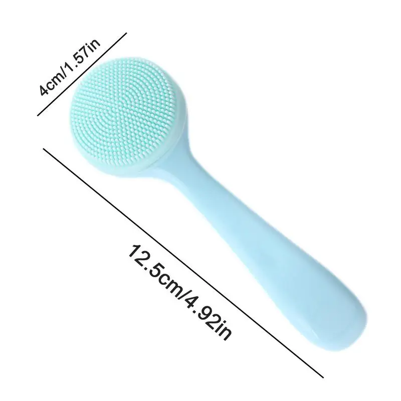 Brosse de nettoyage du visage en silicone doux, tampon de gIslande, épurateurs pour la peau, nettoyant pour le visage, doux pour la peau